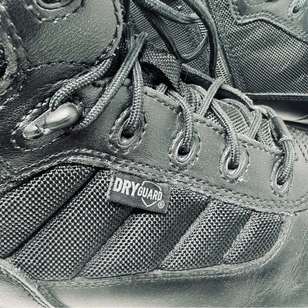 Bates Black Military Tactical Combat Style Leather Boots 8